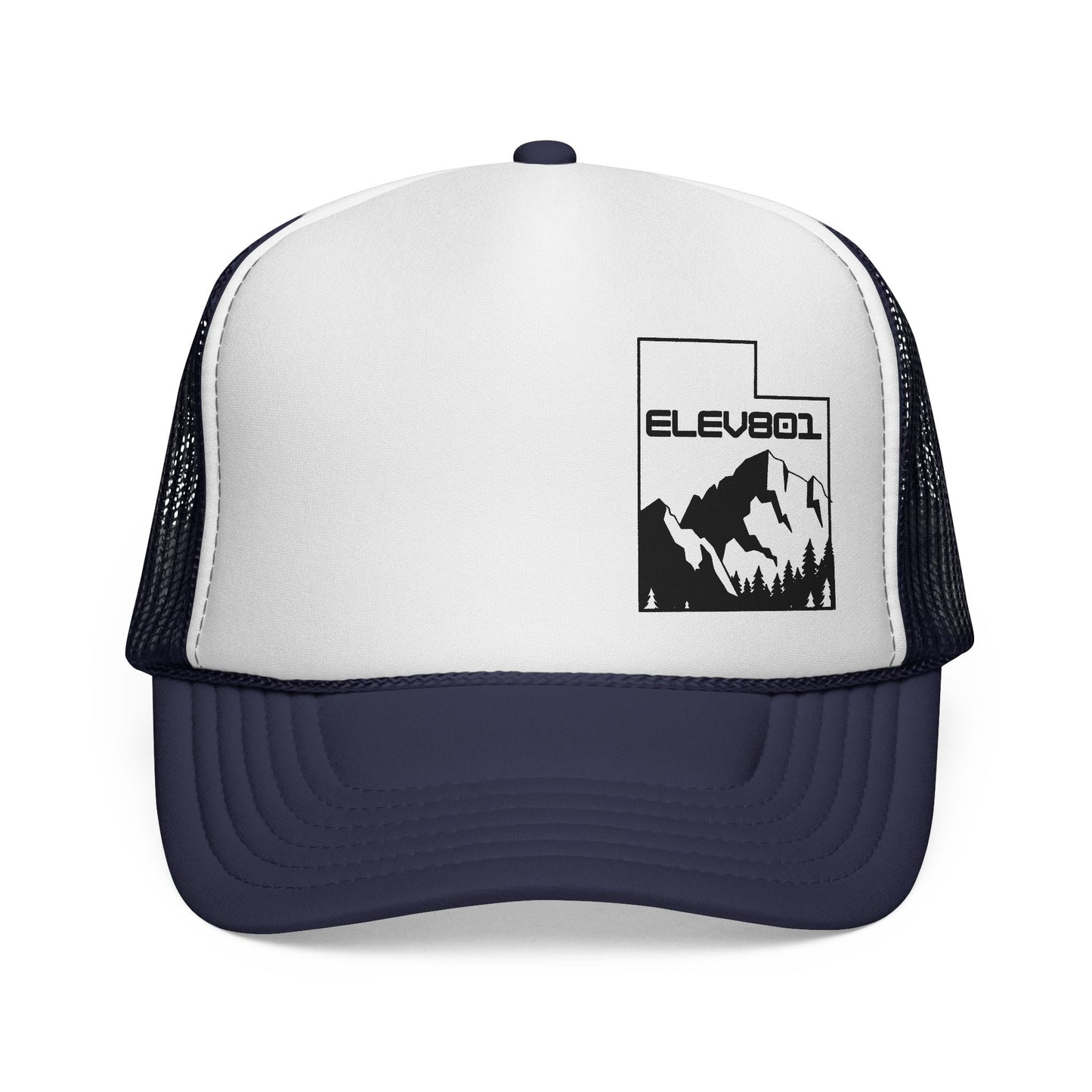 Mountain Adventure Trucker Cap, Outdoor Hat, Hiking Gear, Travel Accessory, Gift for Nature Lovers, Camping Apparel