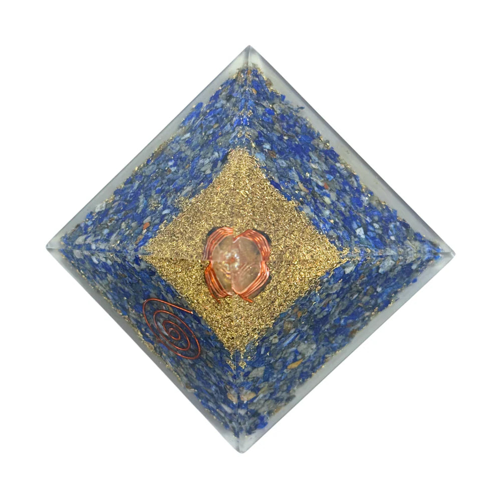 Lapis Lazuli Orgonite Pyramid